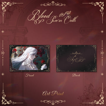 "Verdant Orbit" Letter Card -Blood Sworn Oath