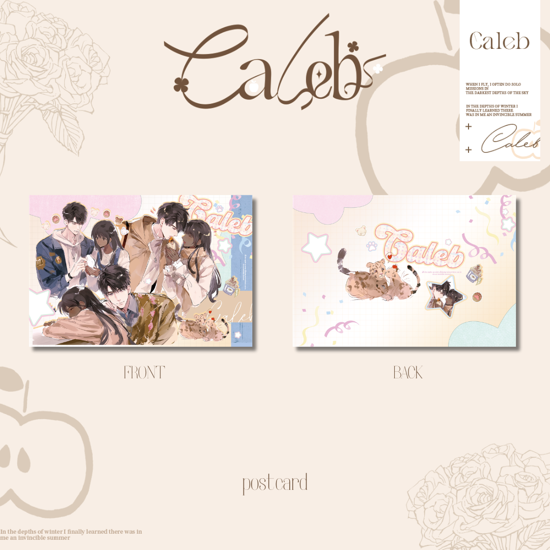 Caleb Postcard -Beyond Gravity's Embrace