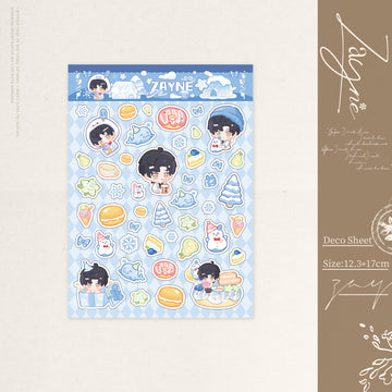 Zayne Deco sheet -Snowbound Tenderness