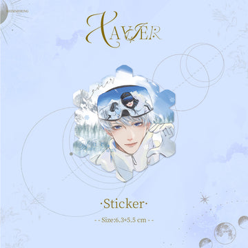 Where Winter Softens Sticker-Celestial Reverie