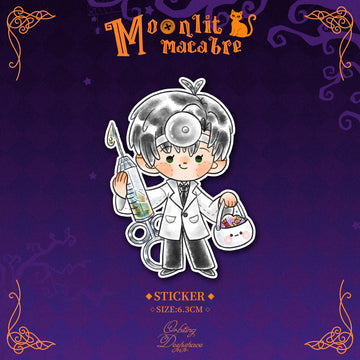 Halloween Sticker-Moonlit Macabre