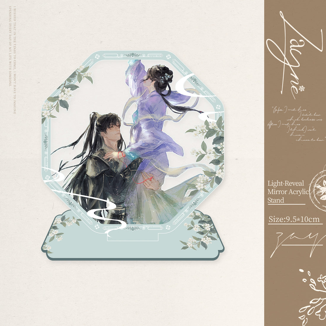 Zayne Light-Reveal Mirror Acrylic Stand-Snowbound Tenderness