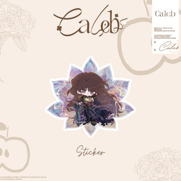 Entwined Lotuses Chibi Sticker -Beyond Gravity's Embrace