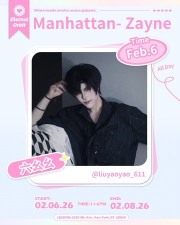 Feb.6 [3-6pm] Zayne RSVP