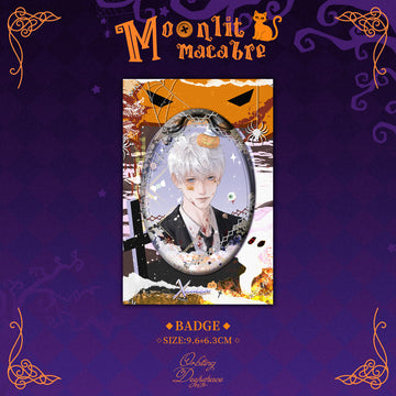 Halloween Badge-Moonlit Macabre