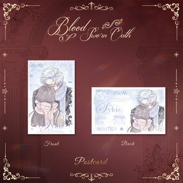 Snow in N109 Postcard -Blood Sworn Oath