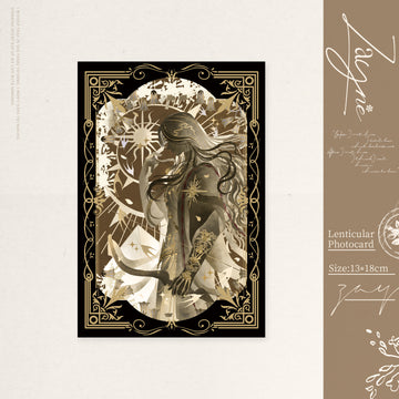 Zayne Lenticular Lettercard- Snowbound Tenderness