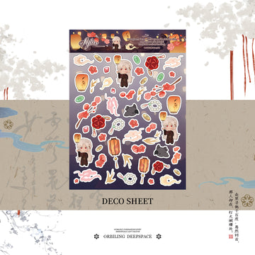 QiXi Deco Sheet -Love Bridging Galaxies