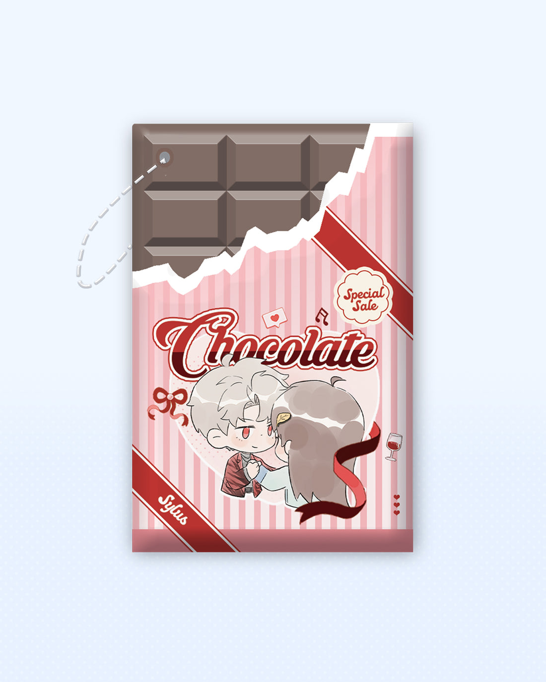 Couple Series Chocolate Keychain -Eternal Orbit