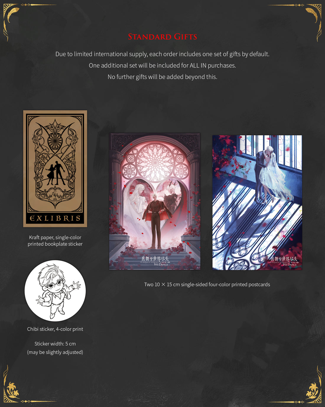 (Preorder) “Sweet Wicked Trap” – Holographic Ticket Set