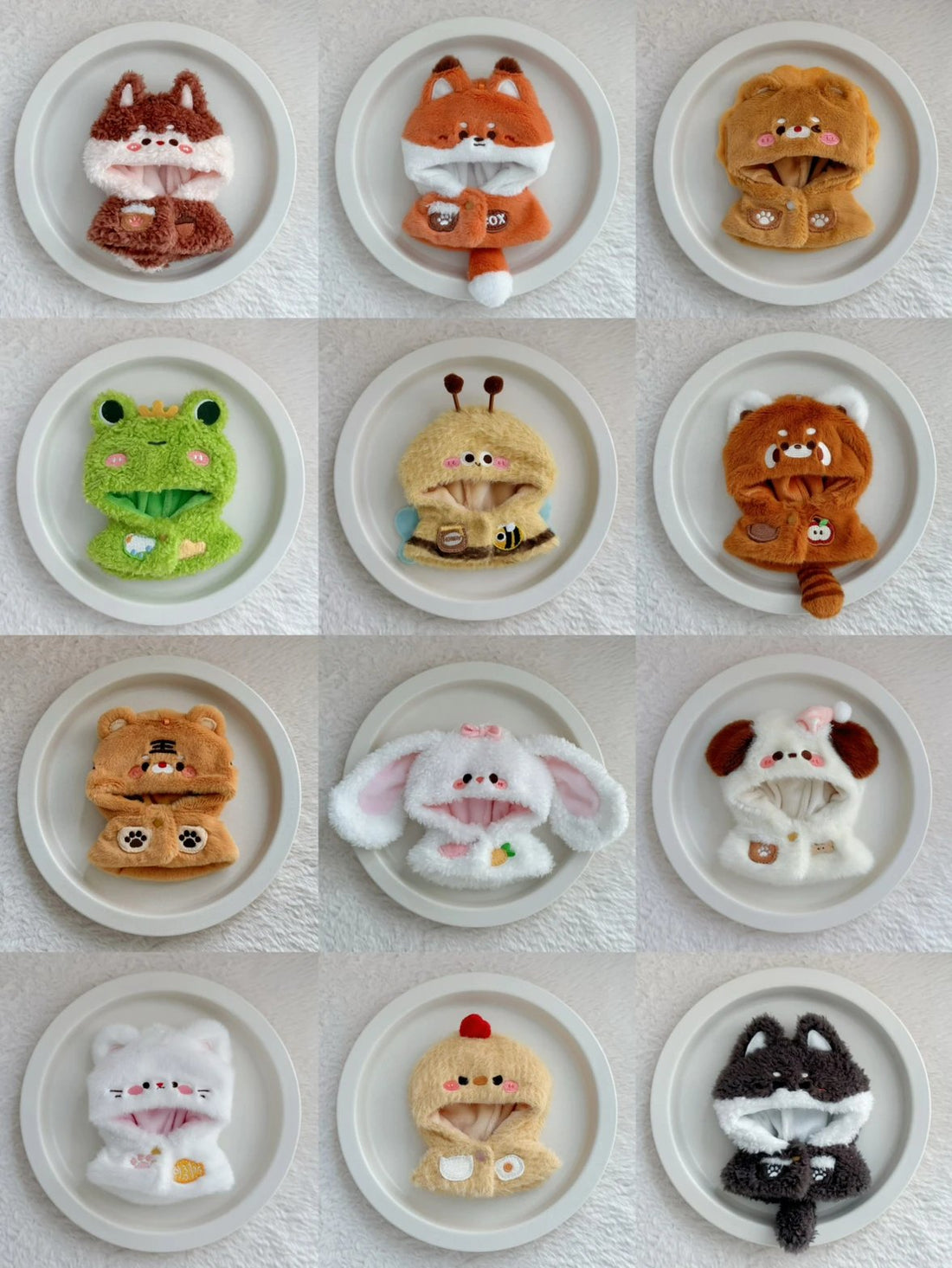 10cm plushie clothes- animal series
