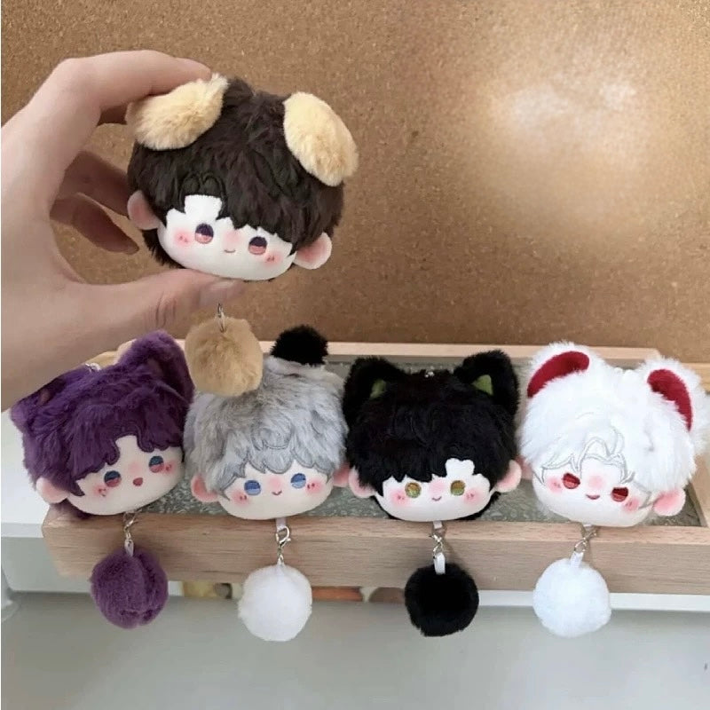 Love and deep space plushie key chain