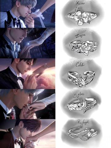 Love and Deepspace Wedding Rings