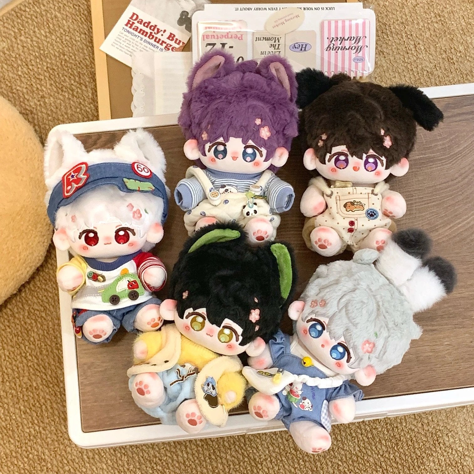 (PREORDER) Love and Deepspace Normal Body Plush- Floral Series