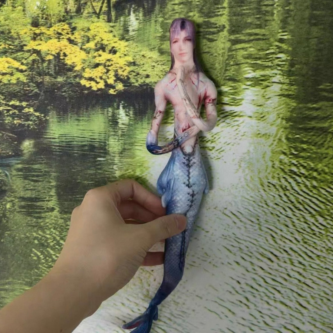 Rafeyel Mermaid Abstract Plush Doll