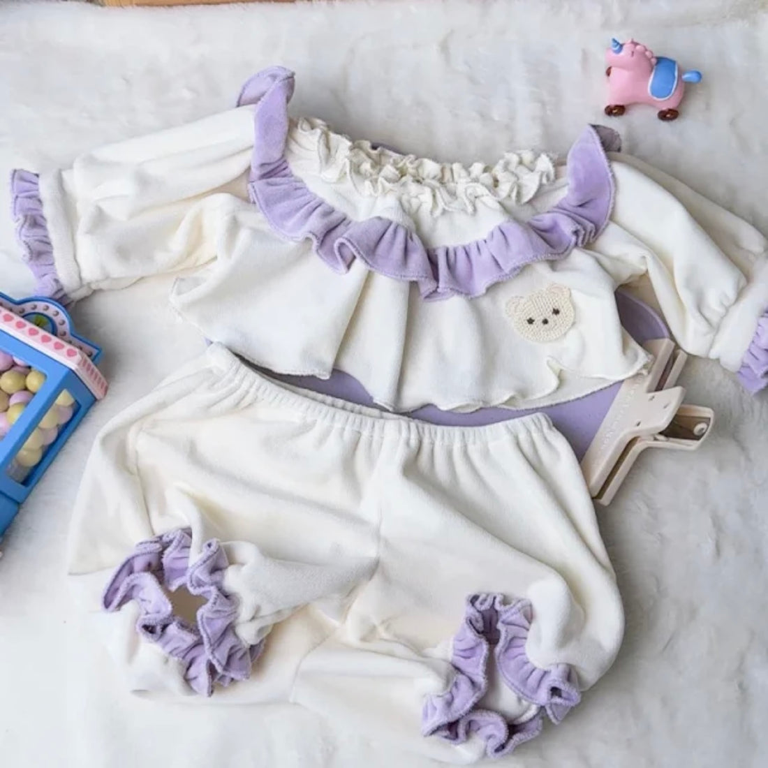 (PREORDER) 40cm Plush clothes- Cloud Souffle