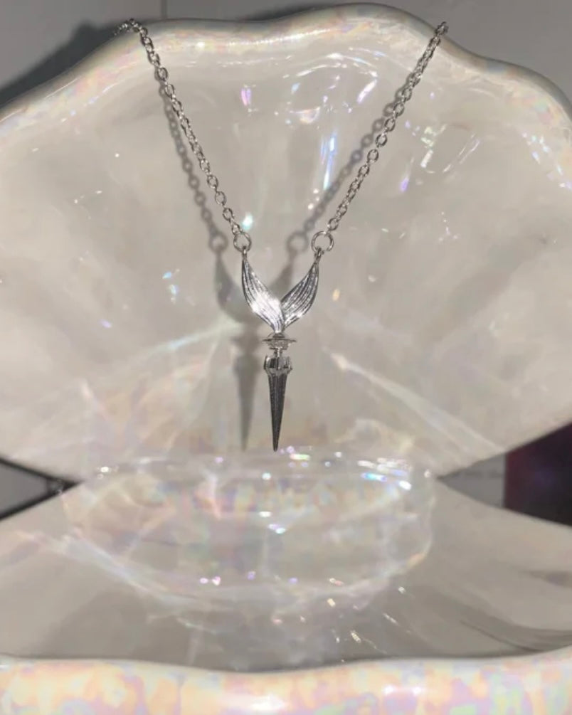 (PREORDER) Rafayel Fish Tail Pendant Necklace