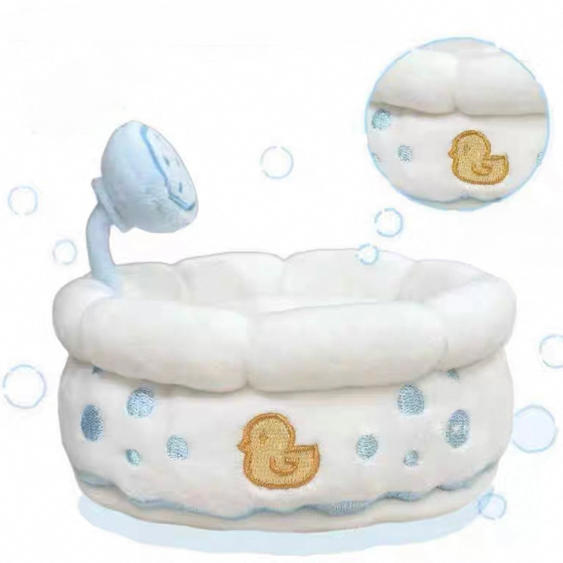 （PREORDER）10cm Plush Bathtub Play Scene
