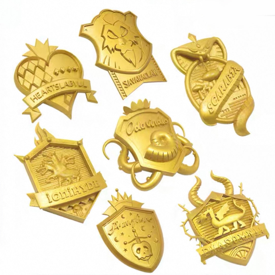 (PREORDER) Twisted-Wonderland All Dorms Universal Cosplay Badge / Emblem 3D Printed Prop