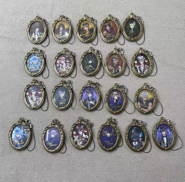 (PREORDER) Disney Twisted Wonderland Acrylic Gashapon Keychain – Riddle, Ace (Authentic Japanese)