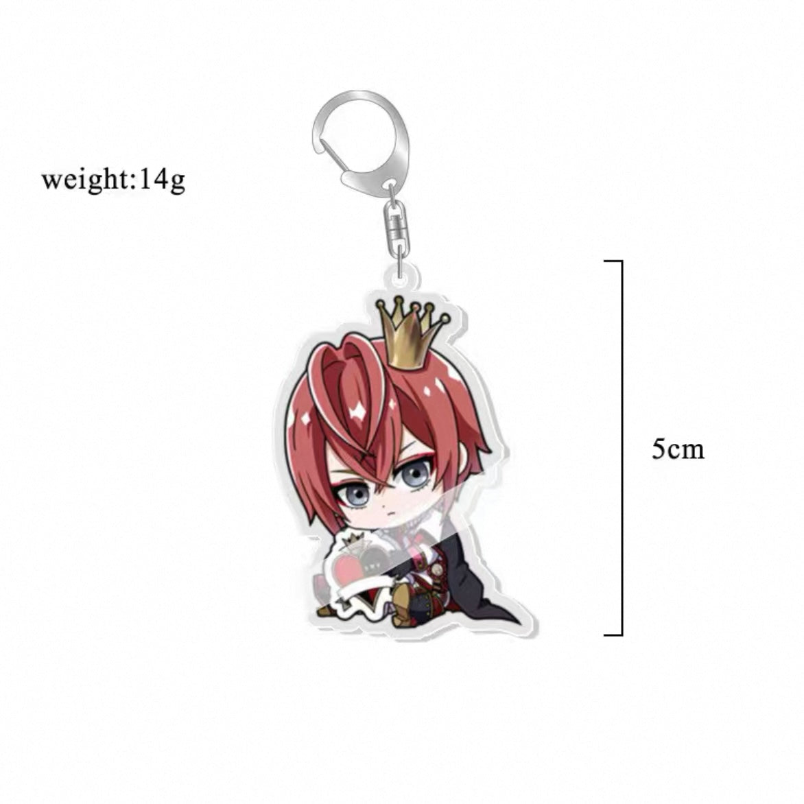(PREORDER) Twisted Wonderland Azul Keychain Peripheral Acrylic Pendant