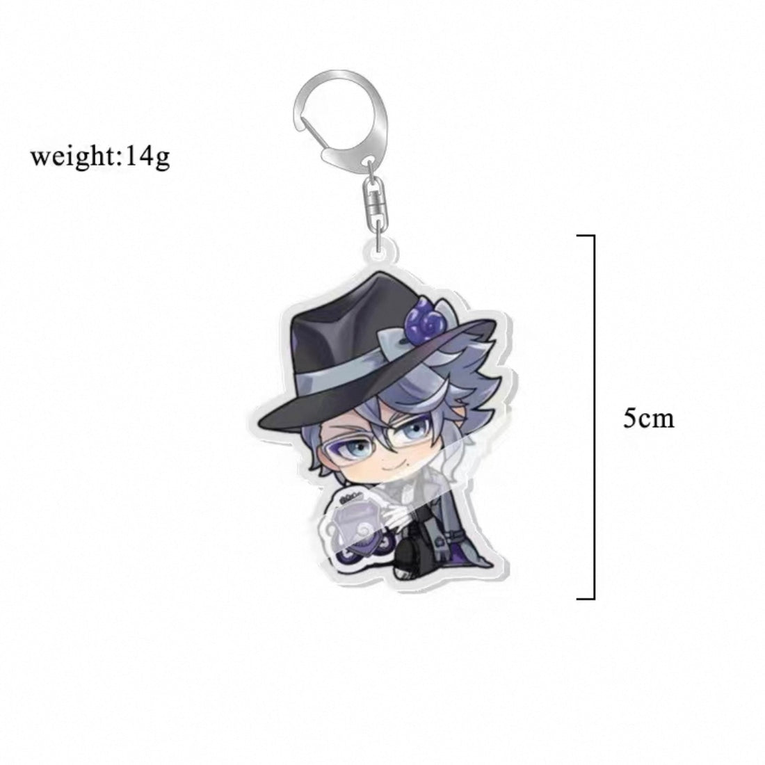 (PREORDER) Twisted Wonderland Azul Keychain Peripheral Acrylic Pendant
