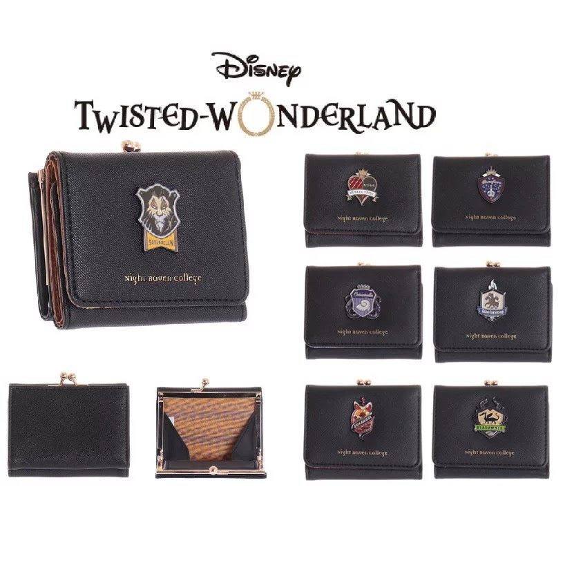 (PREORDER) Japanese Disney Twisted Wonderland Creative Coin Purse – Wallet / Card Holder / ID Holder