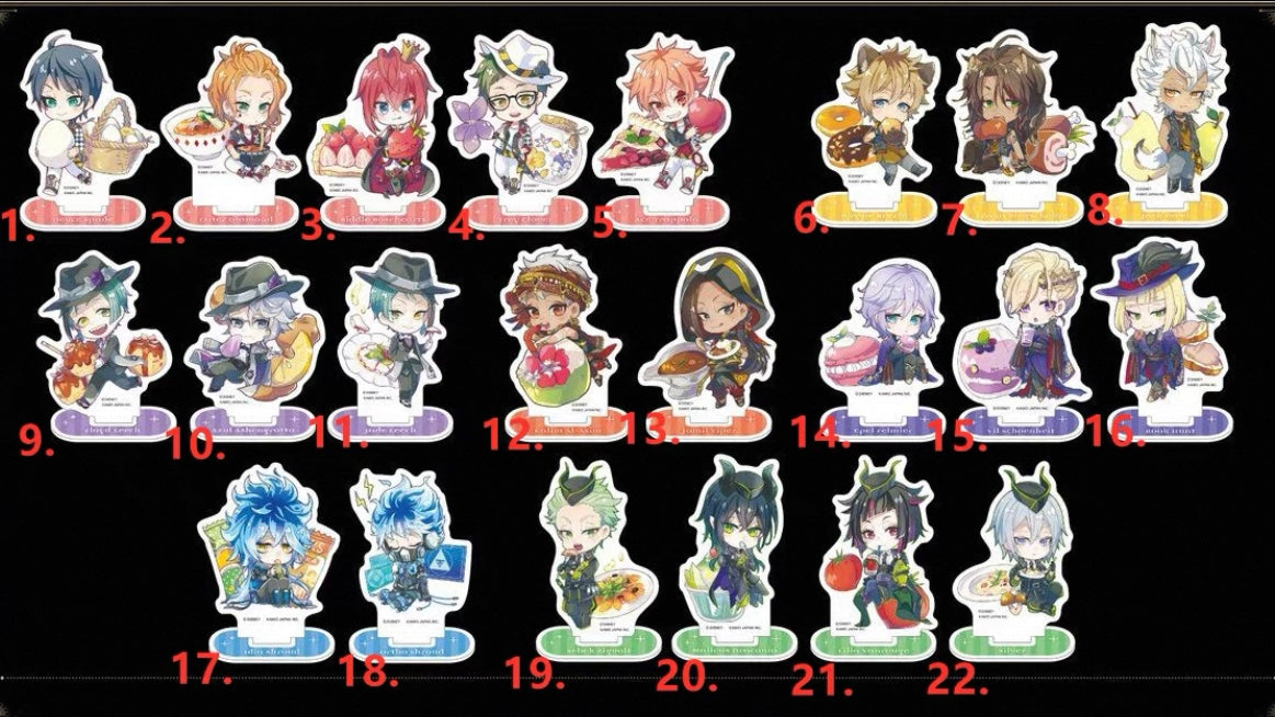 Twisted Wonderland Food and Desert Series