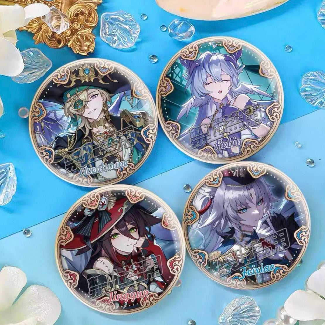 Honka: Star Rail Fan-made Badge Set