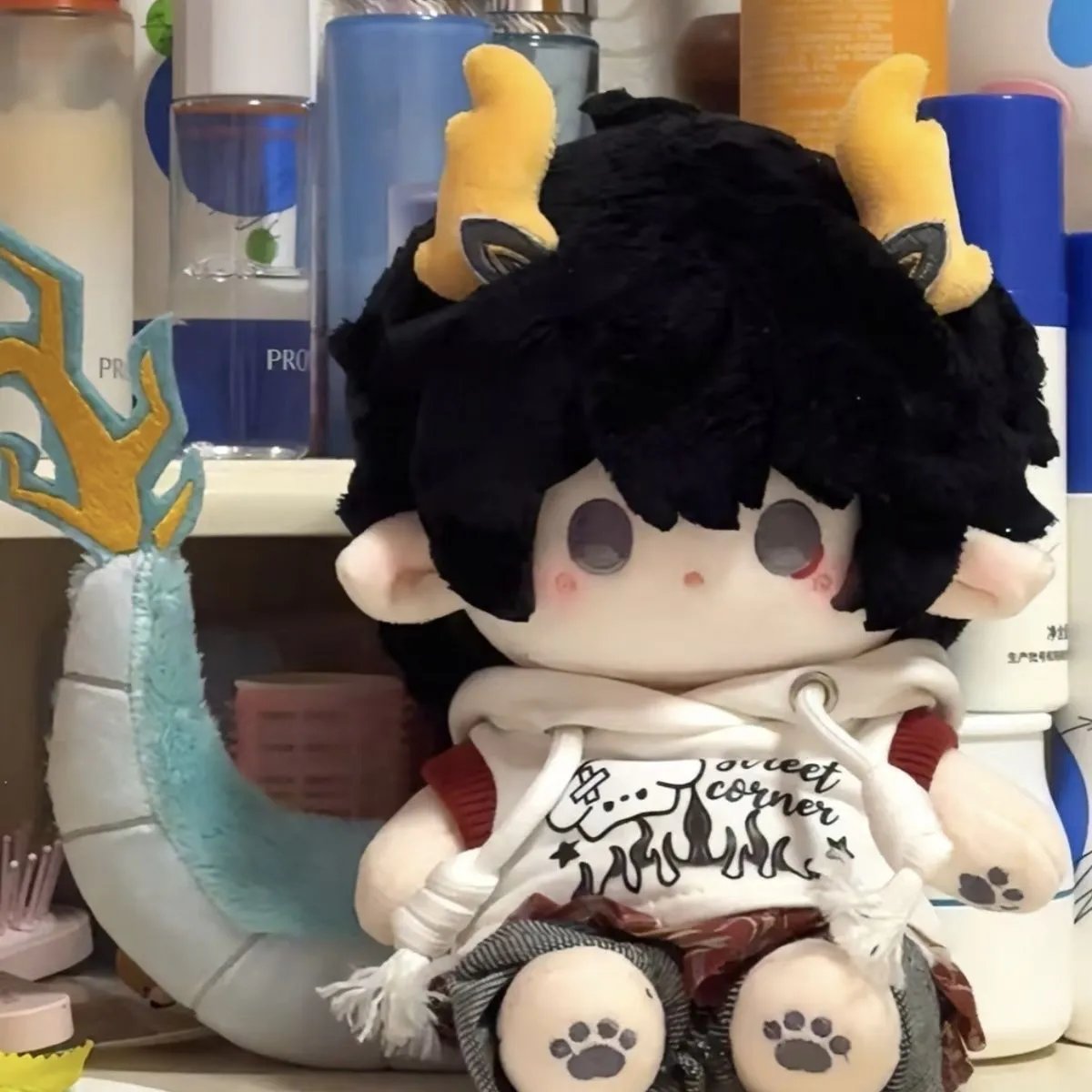 Honkai：Star Rail Dan Heng Plush Doll - 20cm Soft Cotton Plush