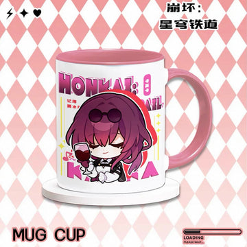 Honkai: Star Rail – Firefly Character Mug | Gold Sand Flow Series Fanmade Ceramic Cup