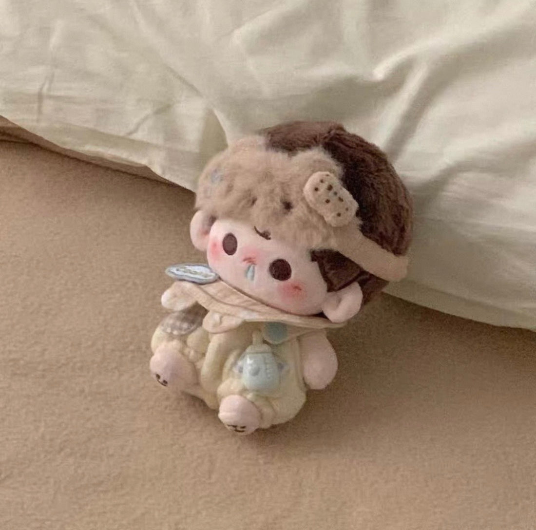 10cm Plush Bear Cookie Outfit(3-piece set)