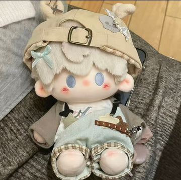 20cm Plush Rebellious Bear Outfit (3-piece set）