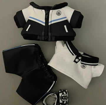 20cm Plush Dream‑Campus School Uniform Outfit(4-piece set)