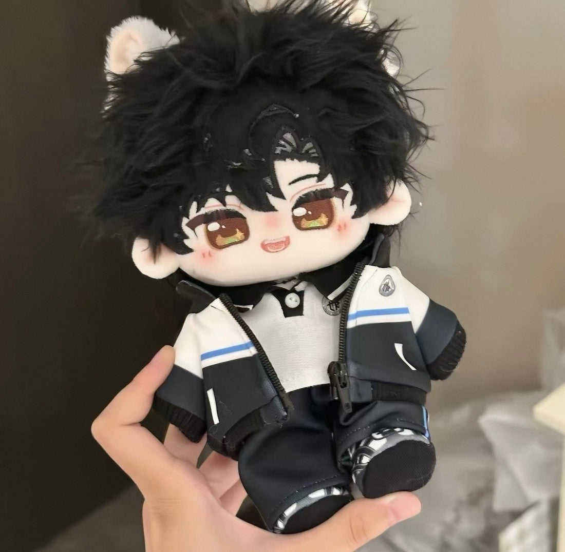 20cm Plush Dream‑Campus School Uniform Outfit(4-piece set)