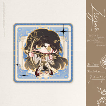 Zayne Chibi Sticker-Snowbound Tenderness
