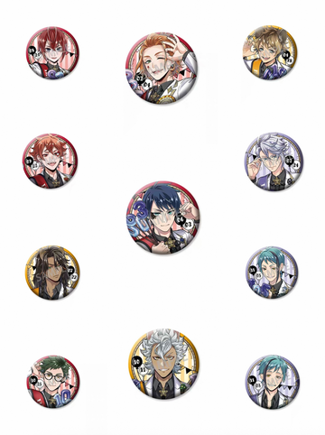 (PREORDER) Disney Twisted Wonderland Official Pin Badge – Anime Game Merchandise