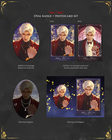 (Preorder) “Thus Speaks My Heart” - Badge& PC Set