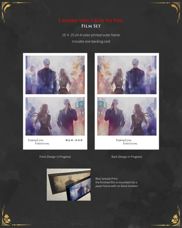 (Preorder) “The Direction I Run Toward You” – Film Strip Set