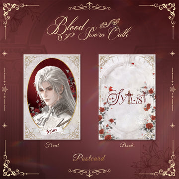 Timeless White Letter Card -Blood Sworn Oath