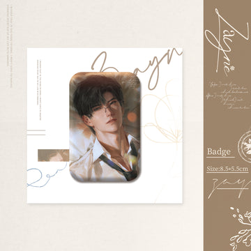 Zayne Badge -Snowbound Tenderness