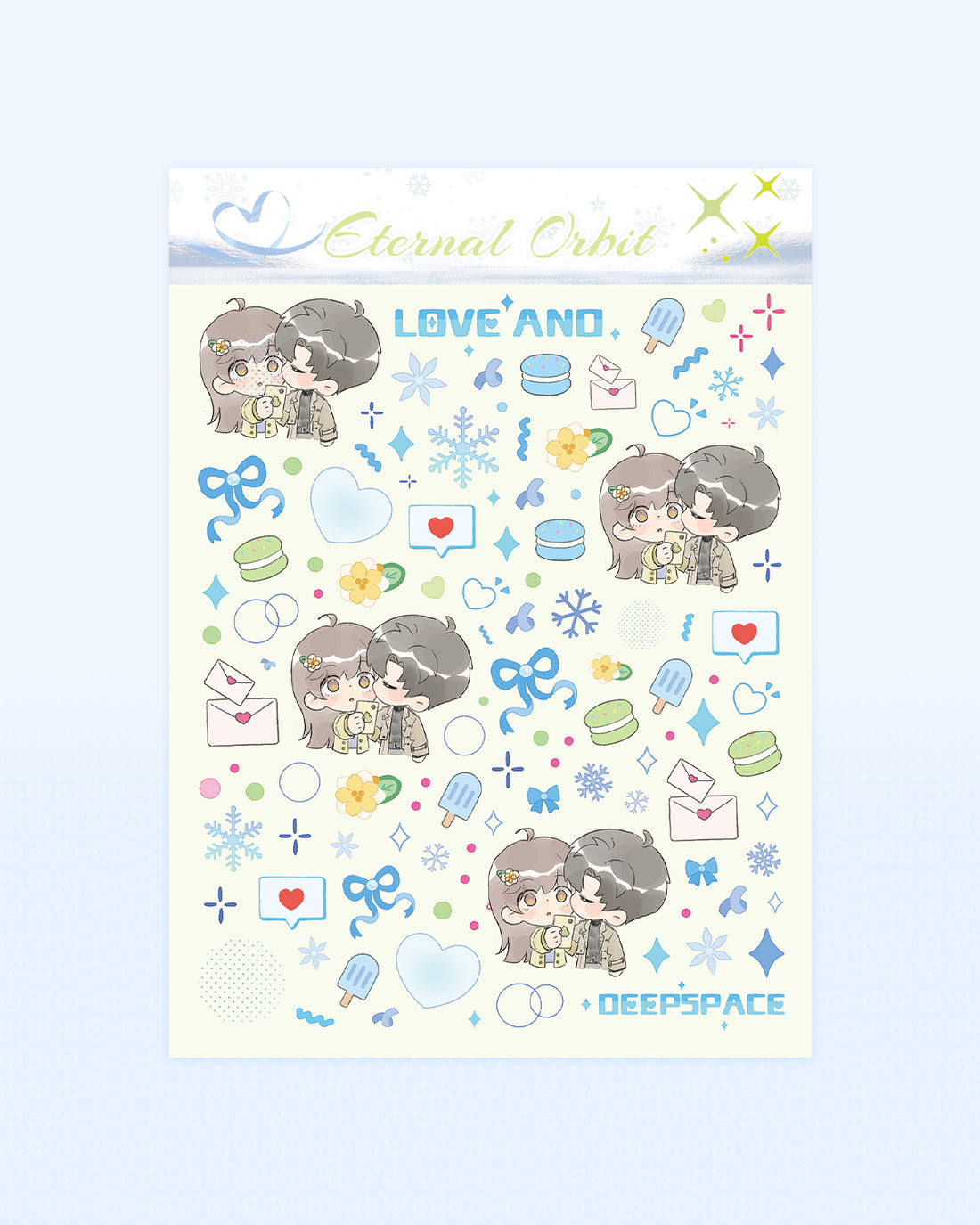 Couple Series Deco Sheet -Eternal Orbit