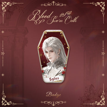 Coffin Shaped Badge -Blood Sworn Oath