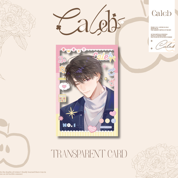 Caleb Transparent Card