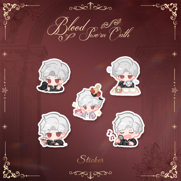 Chibi Sylus Sticker Set -Blood Sworn Oath